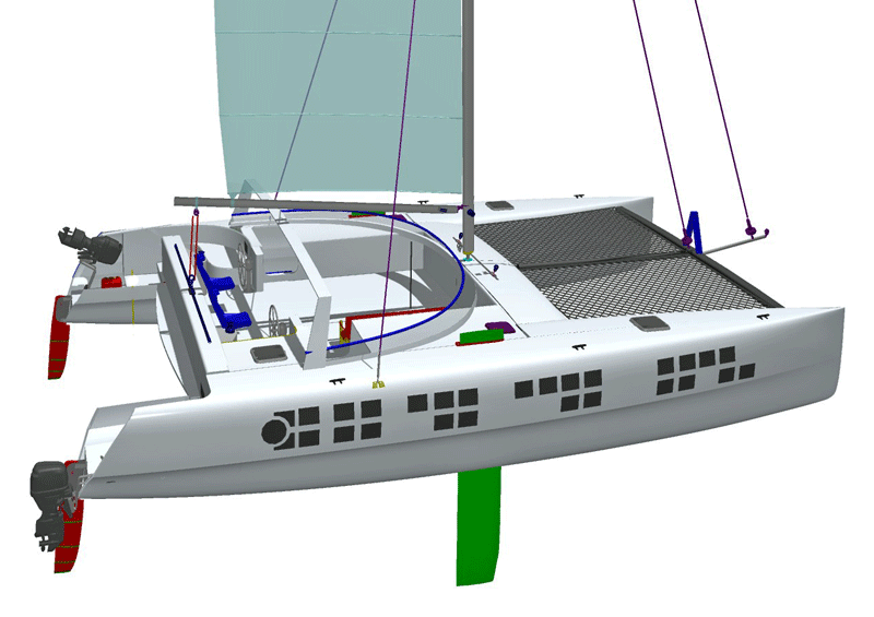 Kurt Hughes Multihull Design - Catamarans and Trimarans ...