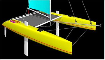 Kurt Hughes Multihull Design Catamarans And Trimarans For Cruising And Charter Formula 40 Catamaran