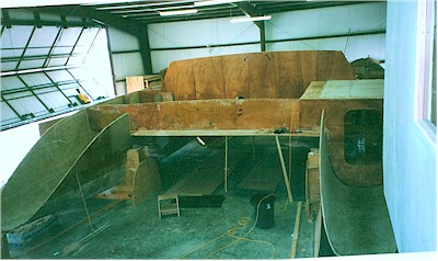 Image: Gostl Spreng's 60' Catamaran under construction in Florida